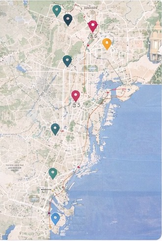 Carte de Cotonou
